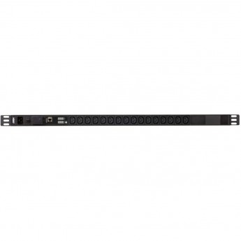 Блок распределения питания ATEN PE1216SG-AT-G 0U 16A 16xC13 Ports Basic PDU with Surge Protection, input C14