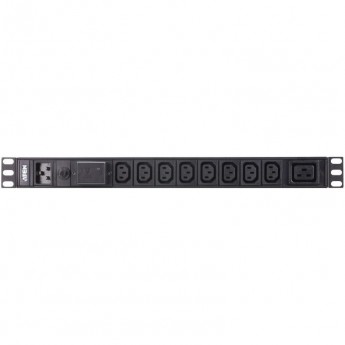 Блок распределения питания ATEN PE0209SG-AT-G 16A 9-outlets Basic 1U PDU with surge protection