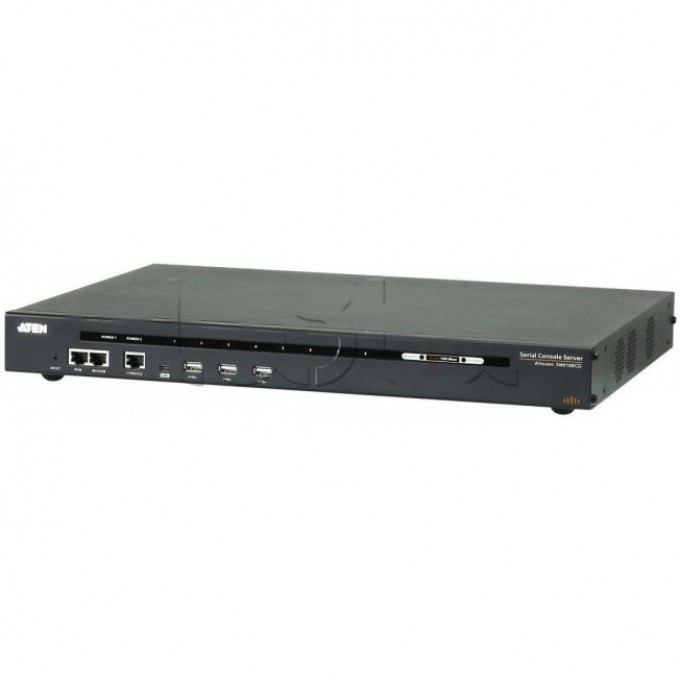 Консольный сервер ATEN 8-Port Serial Console Server W/Dual Power SN0108CO-AXA-G