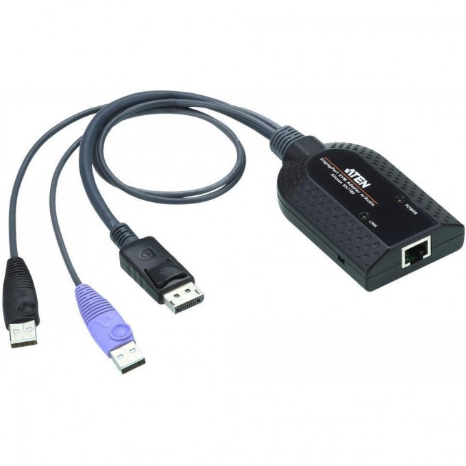 KVM адаптер ATEN USB DisplayPort Virtual Media KVM Adapter KA7189-AX