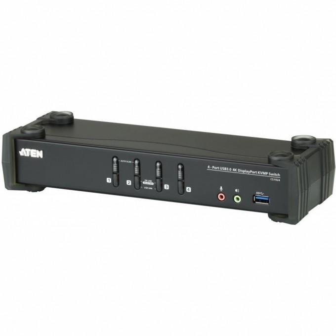 Настольный KVM Переключатель ATEN CS1924/ CS1924-AT-G