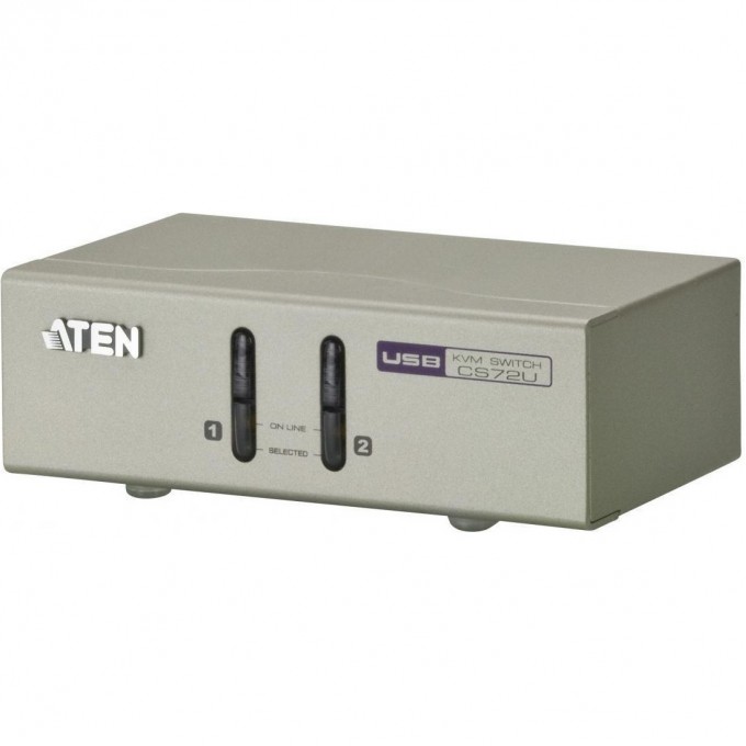 Настольный KVM Переключатель ATEN CS72U/ CS72U-A7