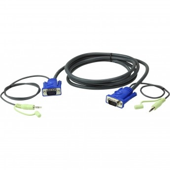 VGA кабель ATEN 2L-2520A HD15/SP M--HD15/SP M VGA cable 20M